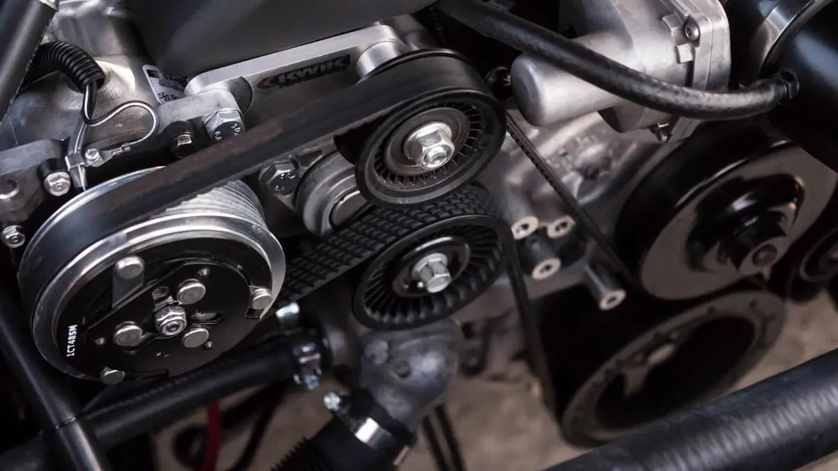Moteur de voiture d'occasion inspecté lors d'un diagnostic à La Réunion